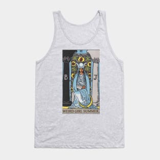 Tarot High Priestess - WEIRD GIRL SUMMER Tank Top